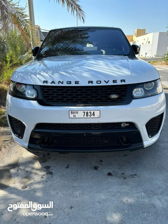 Range sport supercharger Svr