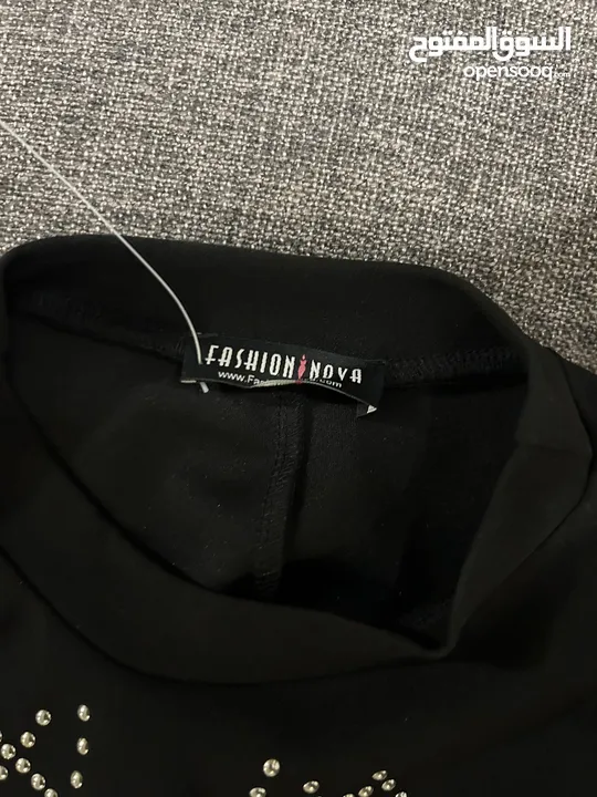 Fashion Nova Fitted Black Dress