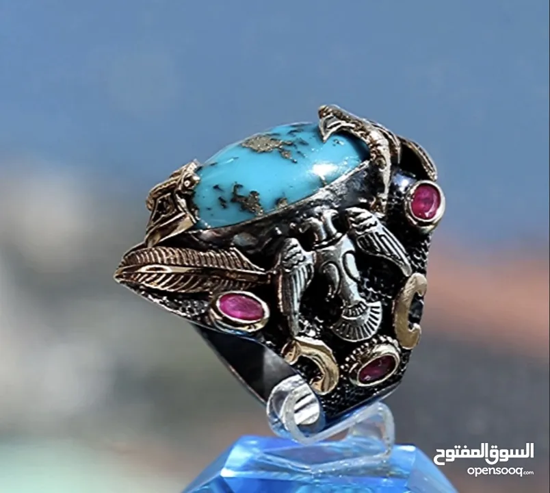 Turkish handmade silver ring