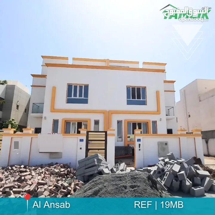 Twin villa for Sale in Al Ansab  REF 19MB