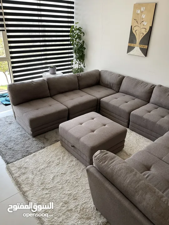 Premium modular sofa 9 parts