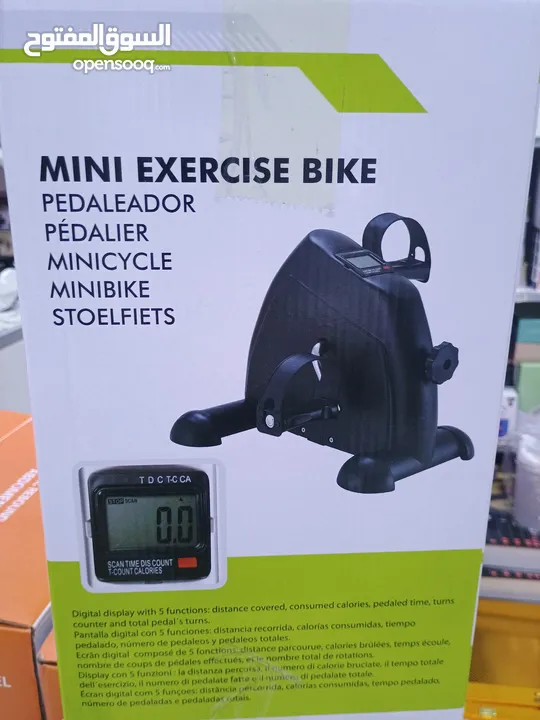 New Arrival MINI PEDAL EXERCISE BIKE  With Safety Fastening Strip  دراجة تمرين جديدة ذات دواسة صغيرة