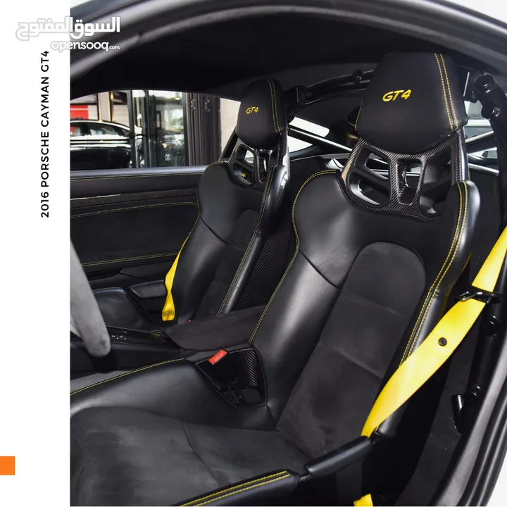 بورش كايمان 2016 Porsche Cayman GT4 (981) One of only 2500 units worldwide