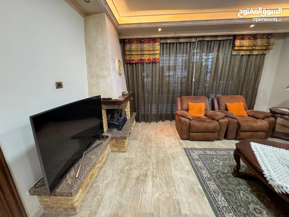 شقة مفروشة - الرابية -4نوم 2ماستر - 375م - اعلان رقم - C67 -