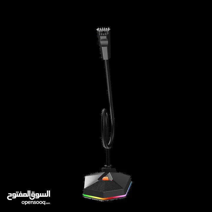 MEETION GOOSENECK WIRED MC-13 RGB GAMING MICROPHONE-مايكروفون سلكي للالعاب والمحاضرات