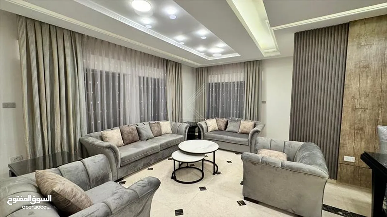 Furnished -Gf Floor Apartment For Rent In Amman- Abdoun