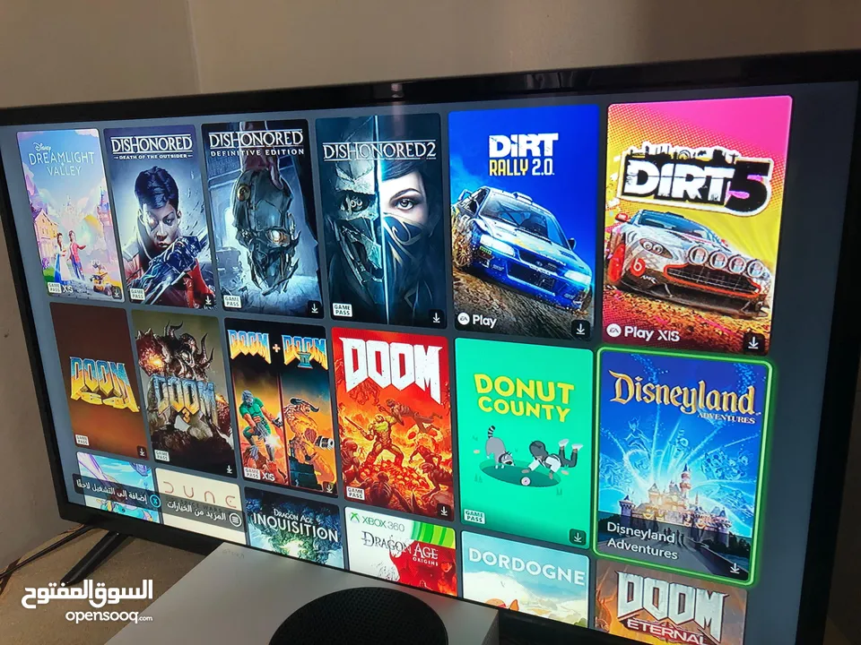 اكس بوكس سيريس اس xbox series s مستعملة شبه جديد يمعلم بتجنن