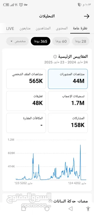 حساب تيك توك
