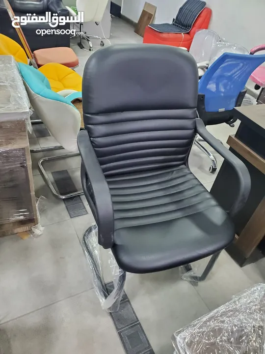 كراسي انتظار/كراسي محاضرات /كراسي ضيف كراسي عيادات جلد شبك مريحة وبمواصفات طبية wanting chair ergono