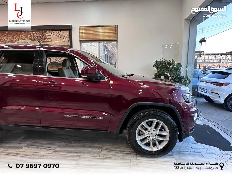 Jeep Grand Cherokee LAREDO V6 3.6L 4x4 2018 جيب جراند شيروكي لاريدو دفع رباعي