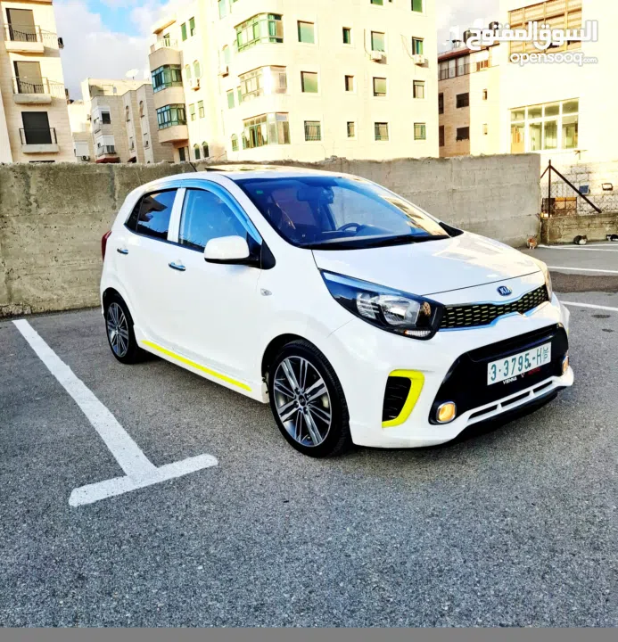كيا مورنينج 2018 GT LINE فل فتحة سقف