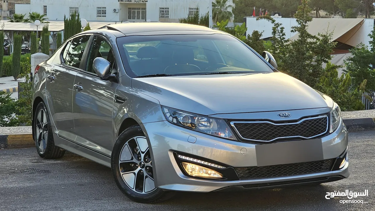 kia k5 optima 2014 - كيا اوبتيما فل الفل وارد شركة صيانة دورية في الشركة فحص كامل ولا ملاحظة