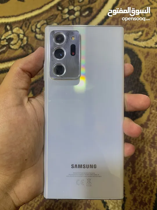 هاتف جالاكسي نوت 20 الترا 5G بحاله ممتازه جدا