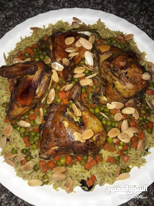 أكل منزلي متقن جدا