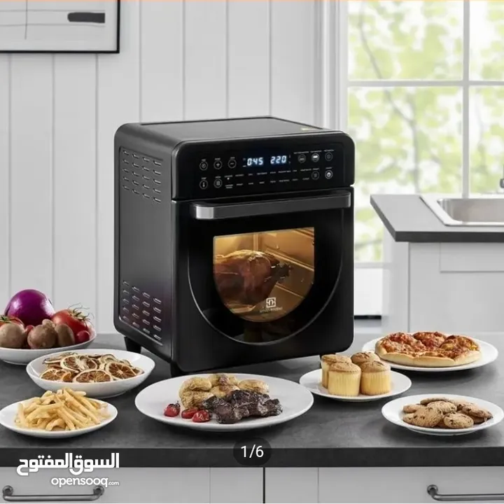 مقلاة هوائية و فرن Smith+Nobel 18L Air Fryer Oven TH-AFO23BL