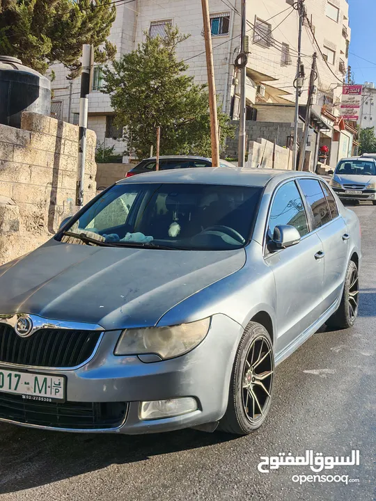 سكودا سوبير للبيع موديل 2009 متور 1800بنزين
