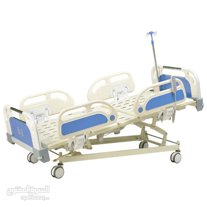 سرير طبي 5 حركات " ICU " نخب اول "جديد" بالكرتونة كفالة سنتين