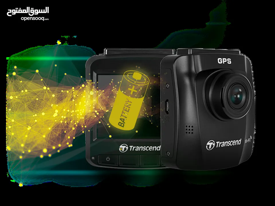 كاميرا داش كام من ترانسد تصوير الترا اتش دي Transcend Dash Camera 250 Wifi 4K UltraHD