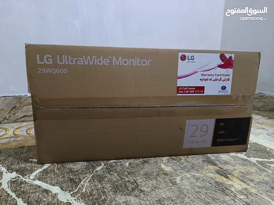 LG ULTRAWIDE MONITOR 29WQ600-W