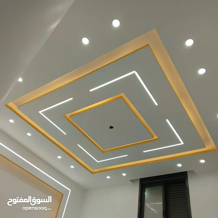 ديكورات جبصين اسقف عزل حواط اسقف ديكورات غرف نوم مطابخ حمامات