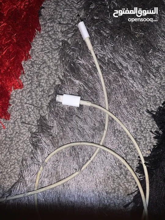 Apple Lightning T USB Cable 2M - White وصله شاحن ايڤون type c اصليه استعمال خفيف