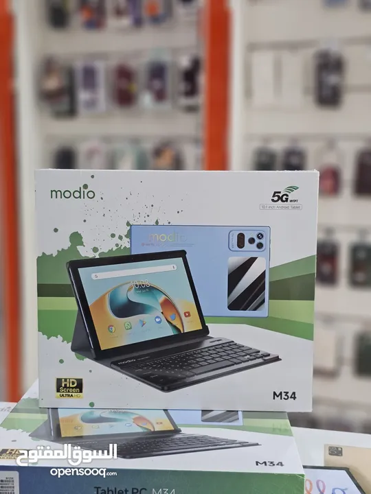 عرض خاص تاب من شركة modio ممتاز للأطفال:  Tablet Modio M34 256gb