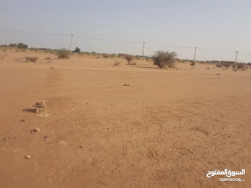 قطعة ارض  للبيع في ام درمان الريف الشمالي