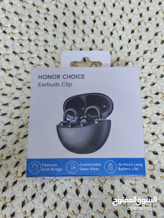 سماعة honor choice جديد مسكرة من الشركة Earbuds Clip