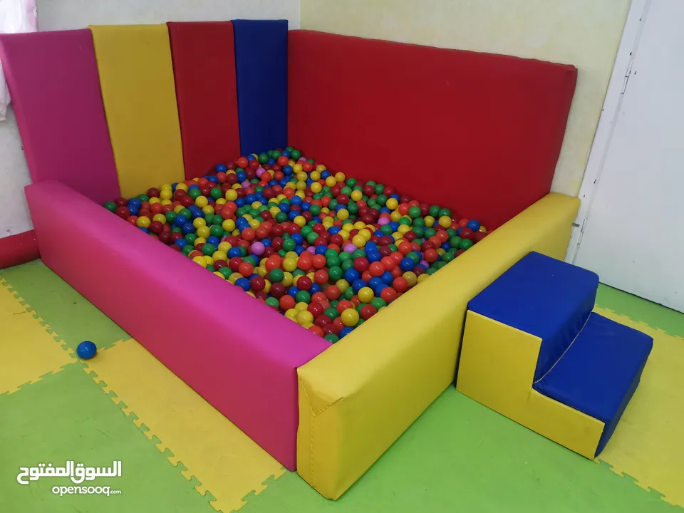 بركة طابات مترين في مترين مع 2000 طابة