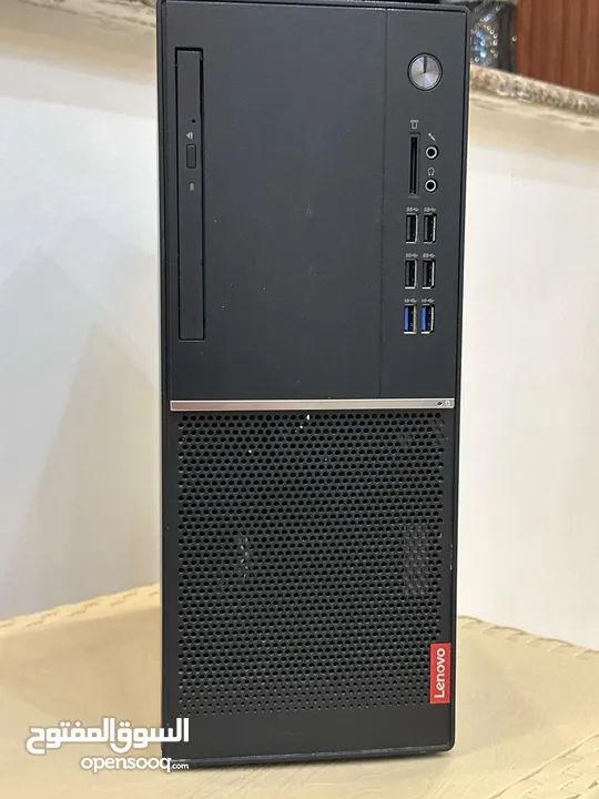 فرصة مميزة! كمبيوتر مكتبيLenovo بمعالج i3 الجيل الثامن+كيبورد أداء ممتاز للدراسة والعمل بسعر مناسب
