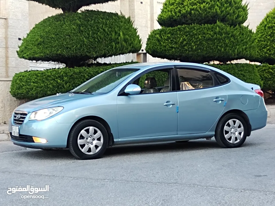 هونداي النترا HD اوتوماتيك 2011 توب نظافة بسعرررر مميززز محرك 1600cc لون ازرق سماوي