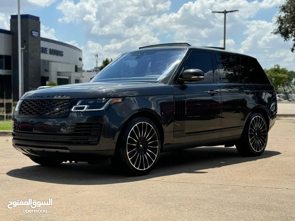 2021 Range Rover Vogue HSE Black Edition دهان شركه