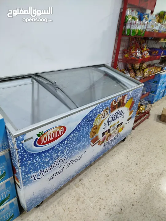 ثلاجة وفريزر للبيع بسعر 480
