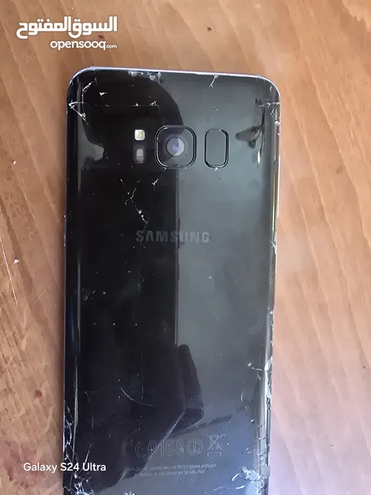 مستعمل samsung s8 ممتاز بدو شاشة