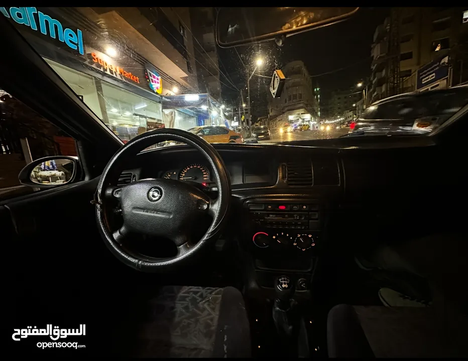 اوبل فكترا 1998للبيع  مطور 1600 جنط مغنيسيوم  شبابيك امامية كهربائية  دهان الشركة يد0