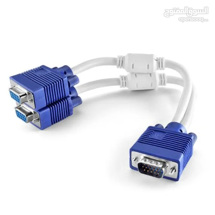 وصلة كيبل VGA / وكيبل VGA مزدوج