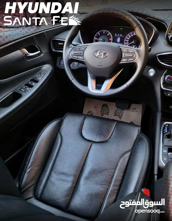 Hyundai Santafe بويه شركة فللللللللللللللل اوتوماتيك 2000 ديزل  هند كهربا  خزانه كهربا  كراسي كهربا