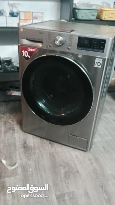 غسالة ماركة LG 10كيلو 2024