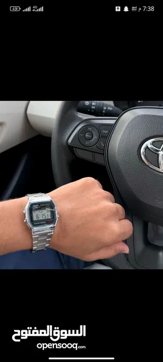 ساعة casio رقمية للجنسين للاستخدام اليومي