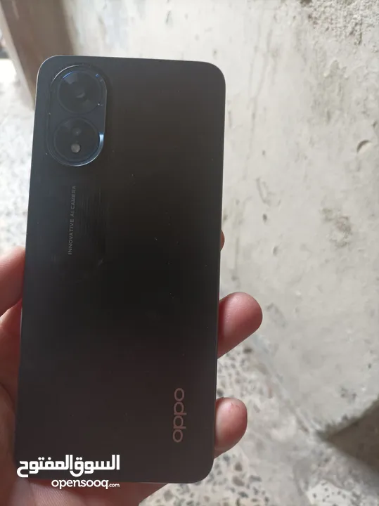 موبيل oppo A18  مساحة 22,3 غ.ب.  / .,64 غ.ب