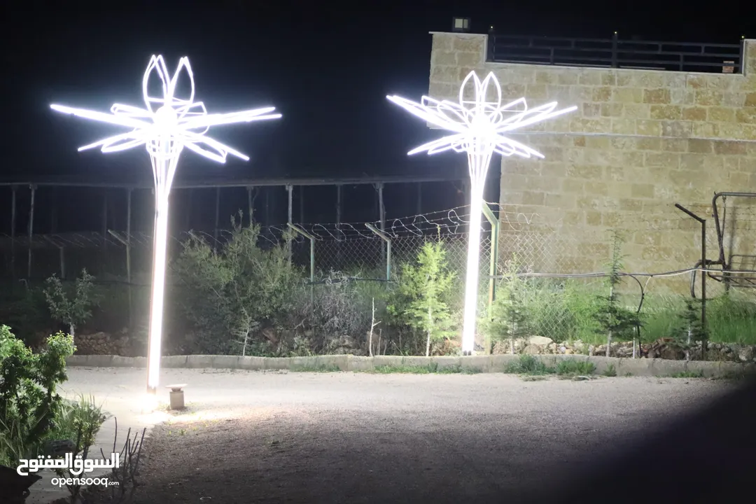 شالية رمسيس  Ramesses Chalet وسط اجمل غابات عجلون أطلالة بانورامية