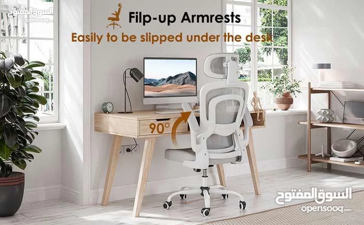 بدك كرسي مريح لشركة والموظفين عملي وطبي للساعات الطويلة كراسي شبك كرسي طبي مواصفات عالية ergonomic
