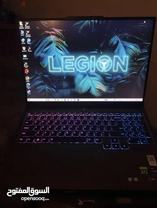 Lenovo legion 5 pro core i9 rtx4070 كاسر سرعات جهاز نادر جدا