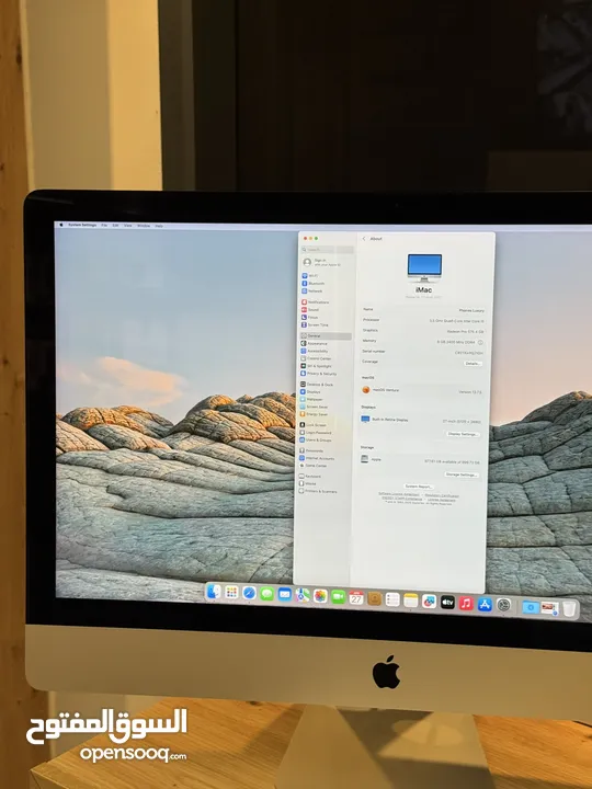 iMac 2017 , 27-inch, 1TB SSD, 8 RAM, Core i5