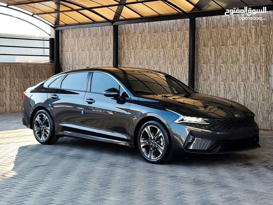 كيا K5 HYBRID الشكل الجديد حرة وارد كوري فحص كامل بحالة الوكالة وصول جديد من كوريا