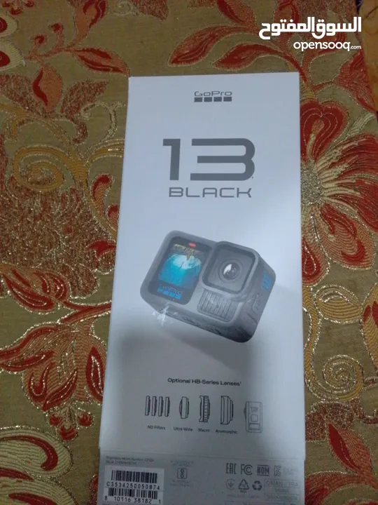 gopro hero 13 black + memory sandisk ultra 128gb + Extra Camera Mount Clip