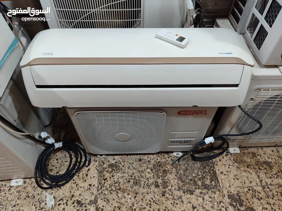 مكيفات مستعملة إنڨيرتر و عادي شامل التركيب في حالة ممتازة.
