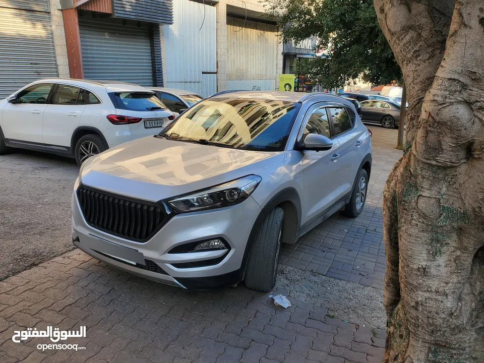 هيونداي توسان ترخيص 2017 بحالة الوكالة بسعر حرق