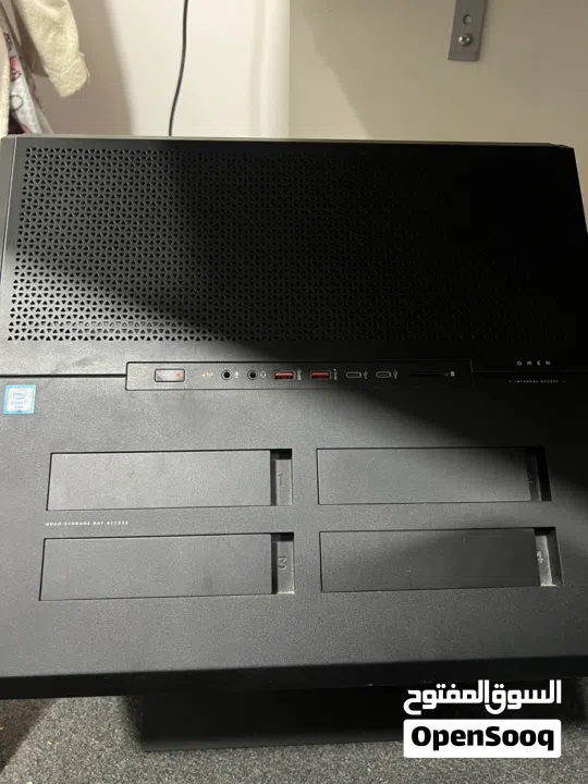 جهاز ديسكتوب أومين إكس من إتش بي OMEN X by HP Desktop PC 900-0XX ممتاز لمصممين الجرافيك