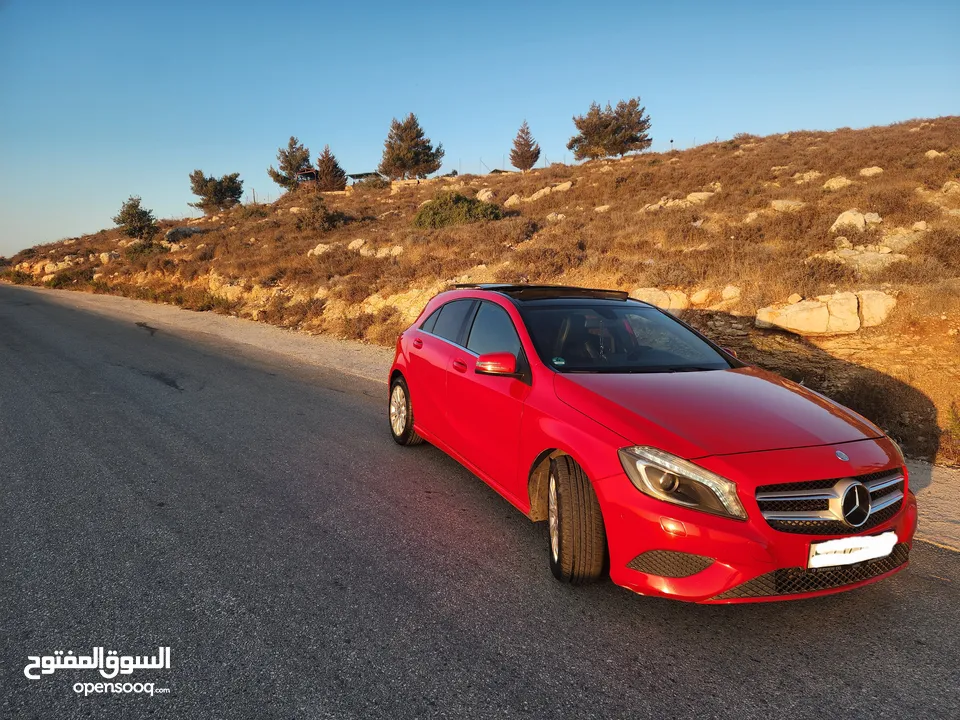 مرسيدس A180 موديل 2014 - فل أوبشن